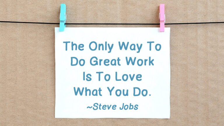 love what you do